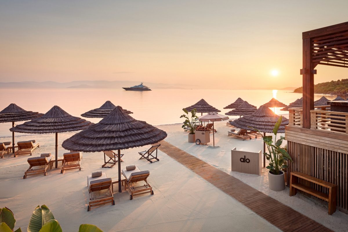 Alo Beach Club, in Bodrum, Turkey