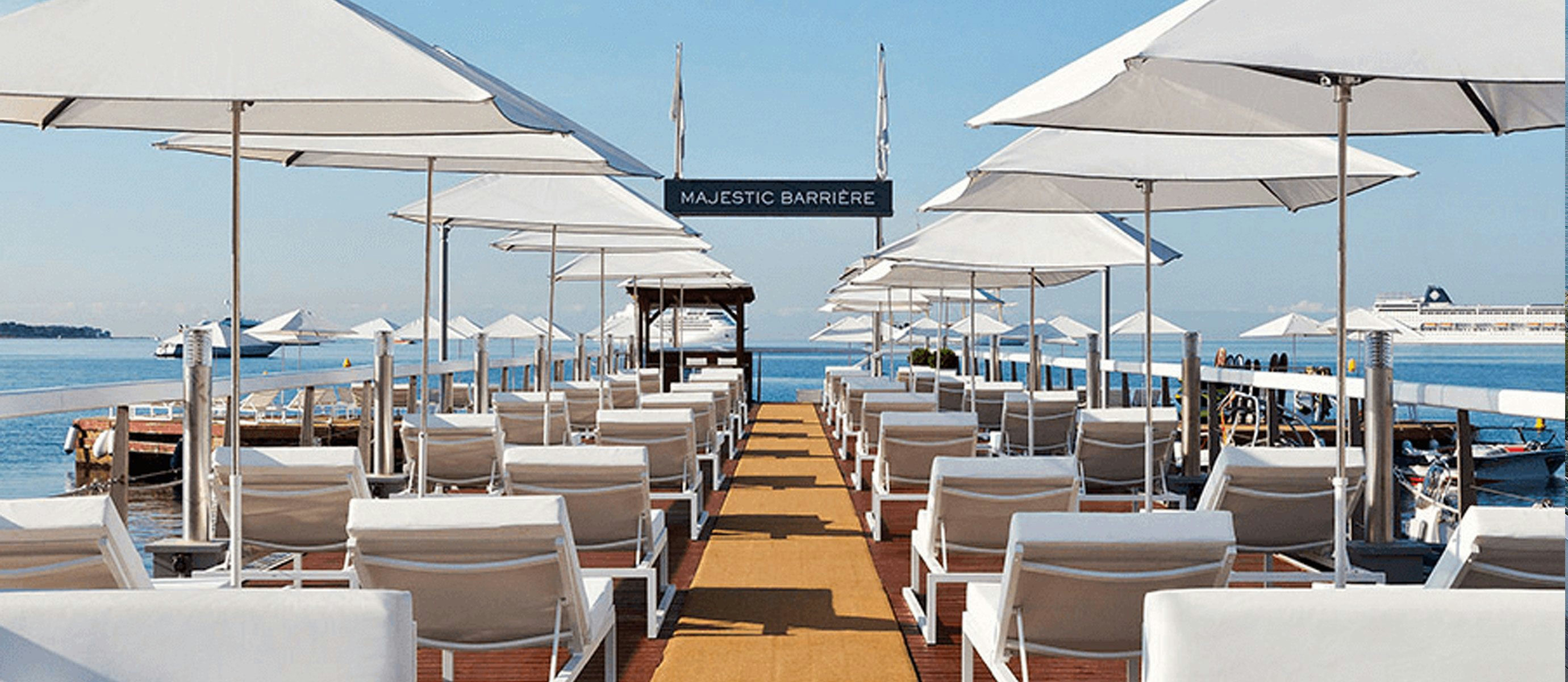 Barrière Beach at Le Majestic Hotel