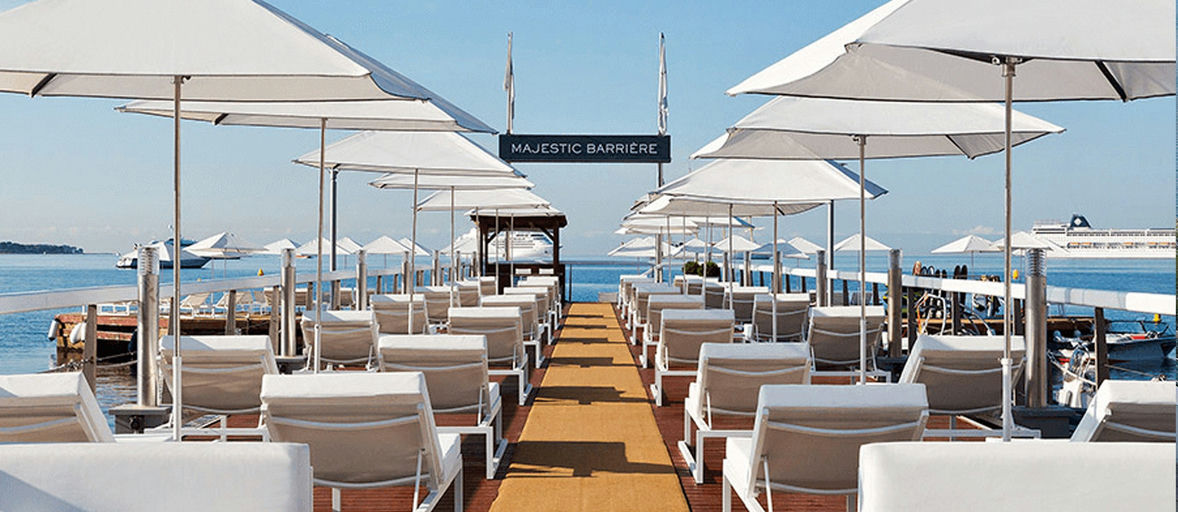 Barrière Beach at Le Majestic Hotel
