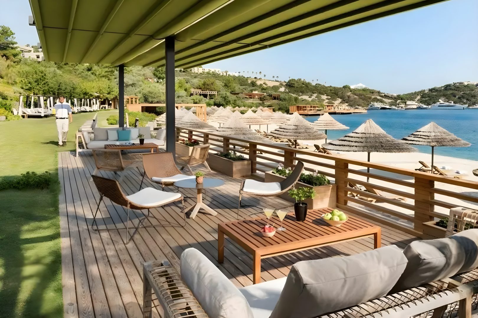 Blue Beach Club, a restaurant in Bodrum, Turkey — photo 2