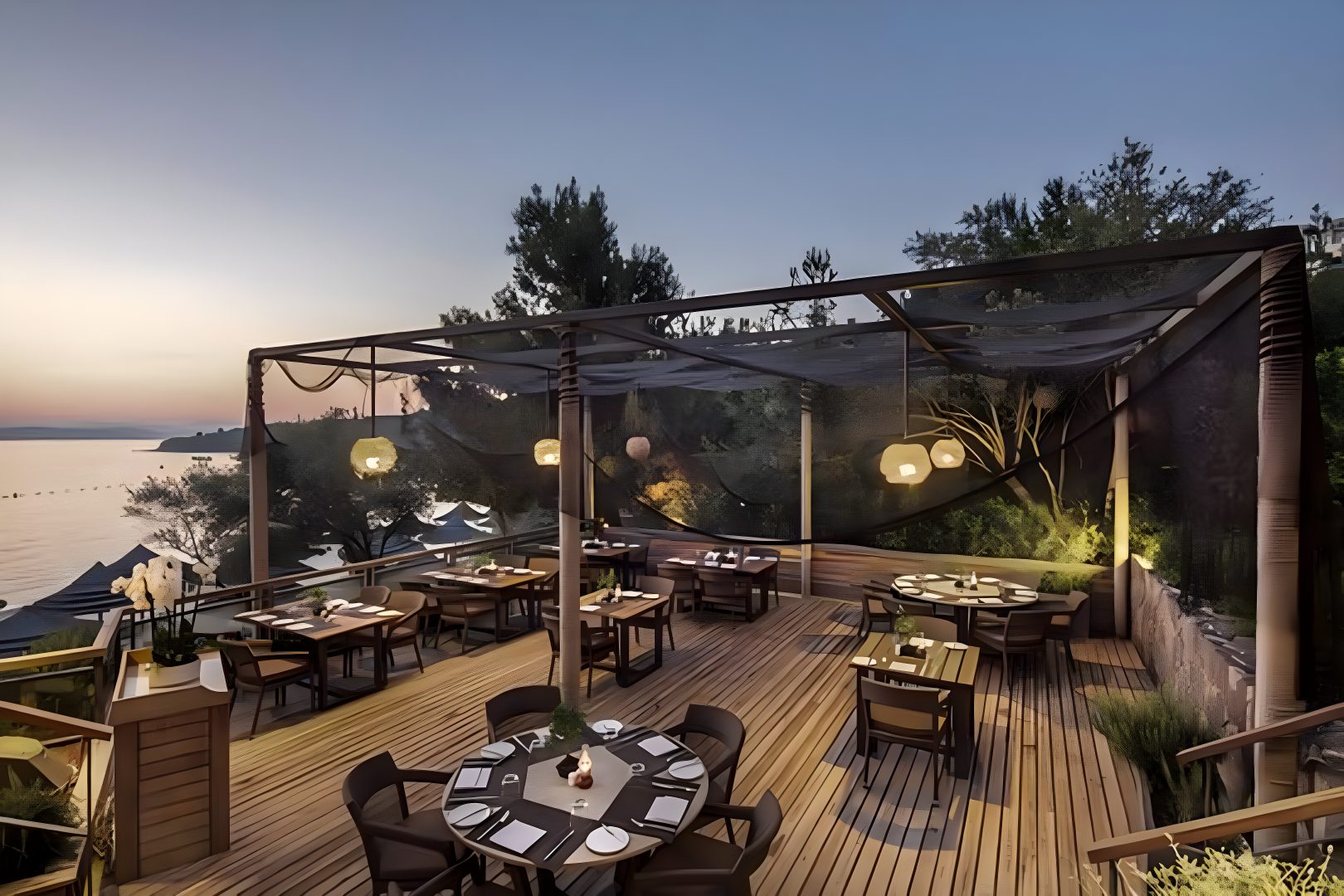 Blue Beach Club, a restaurant in Bodrum, Turkey — photo 3
