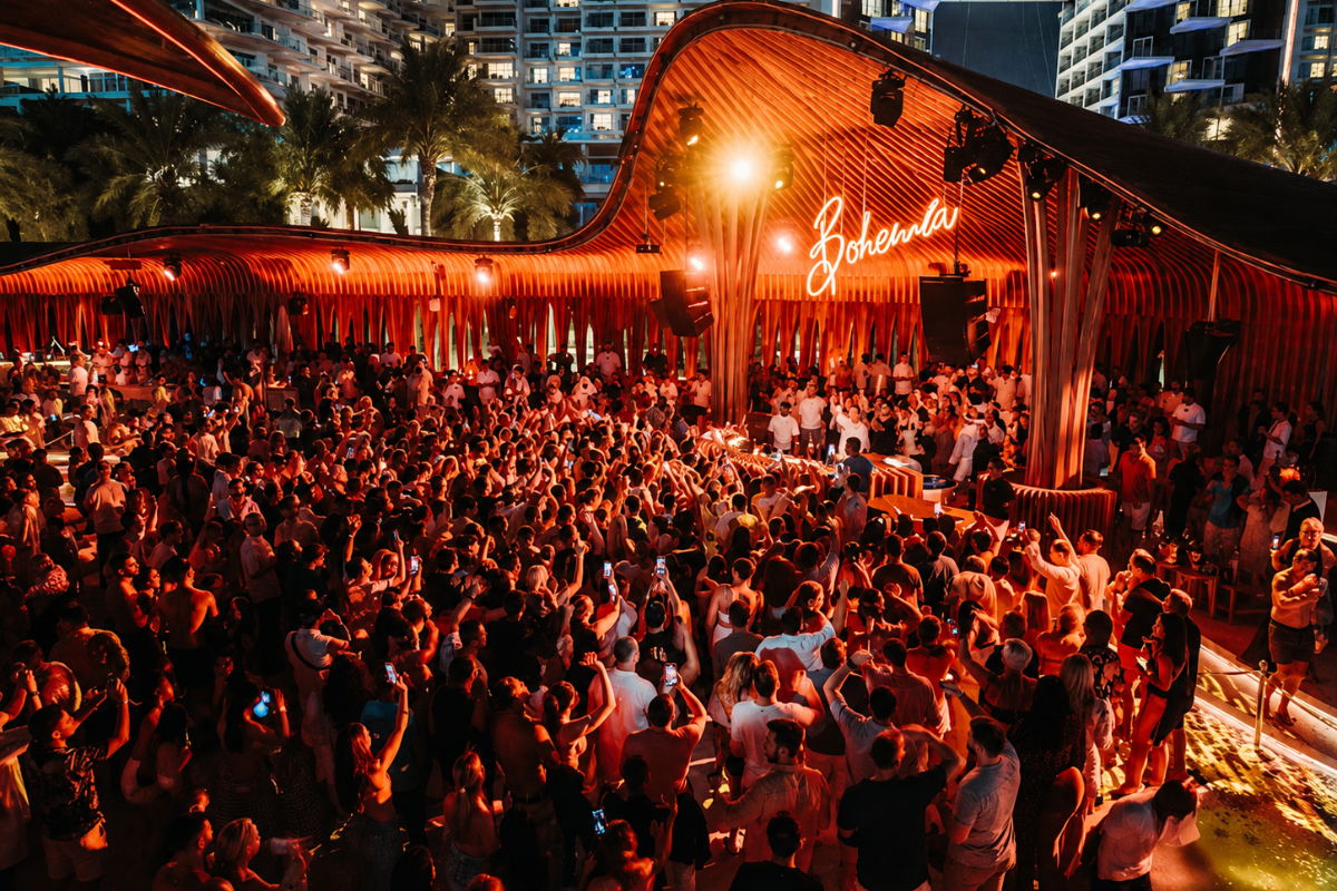Bohemia Beach Club at FIVE , a beach club in Dubai, UAE — photo 1