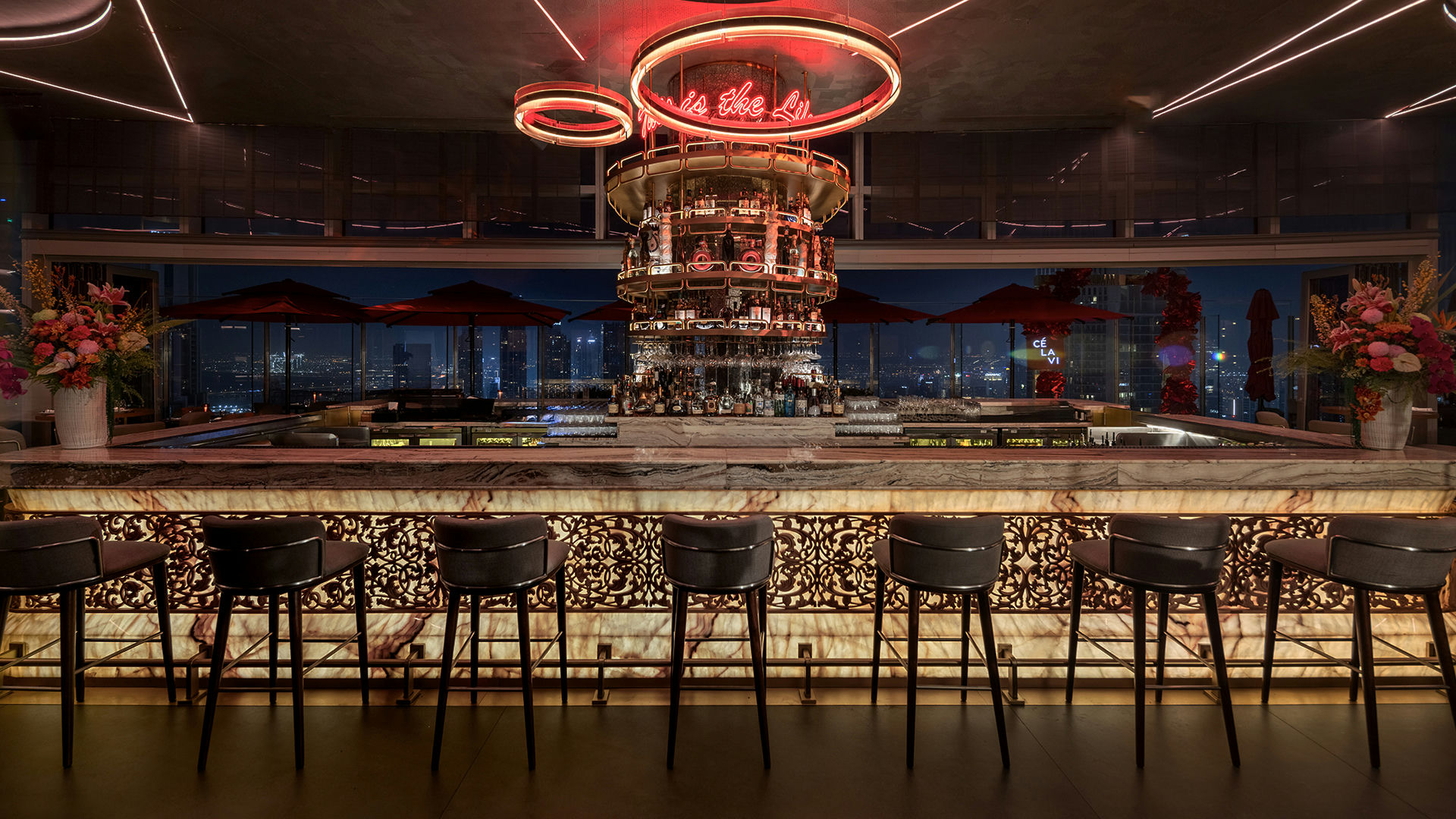 CÉ LA VI  , a restaurant in Dubai, UAE — photo 4