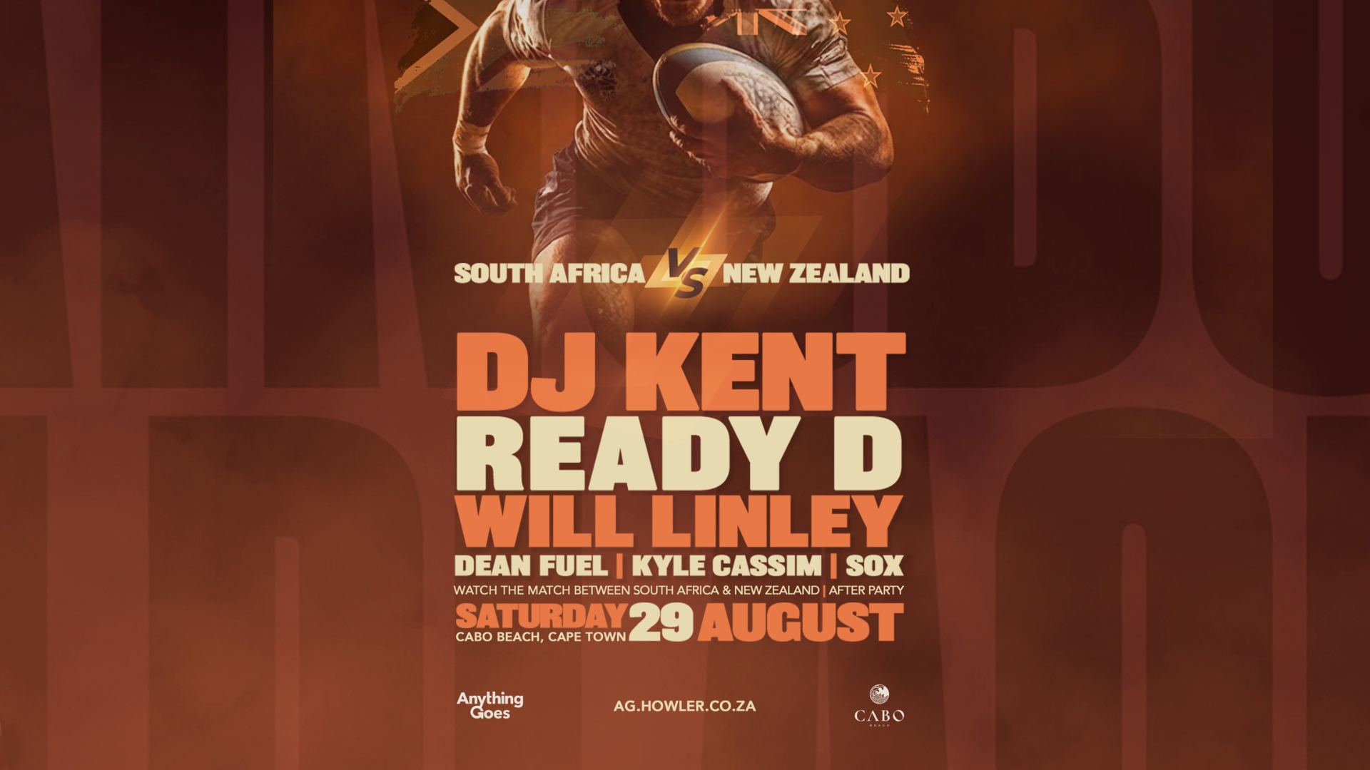 RUGBY WATCH PARTY & AFTER PARTY
