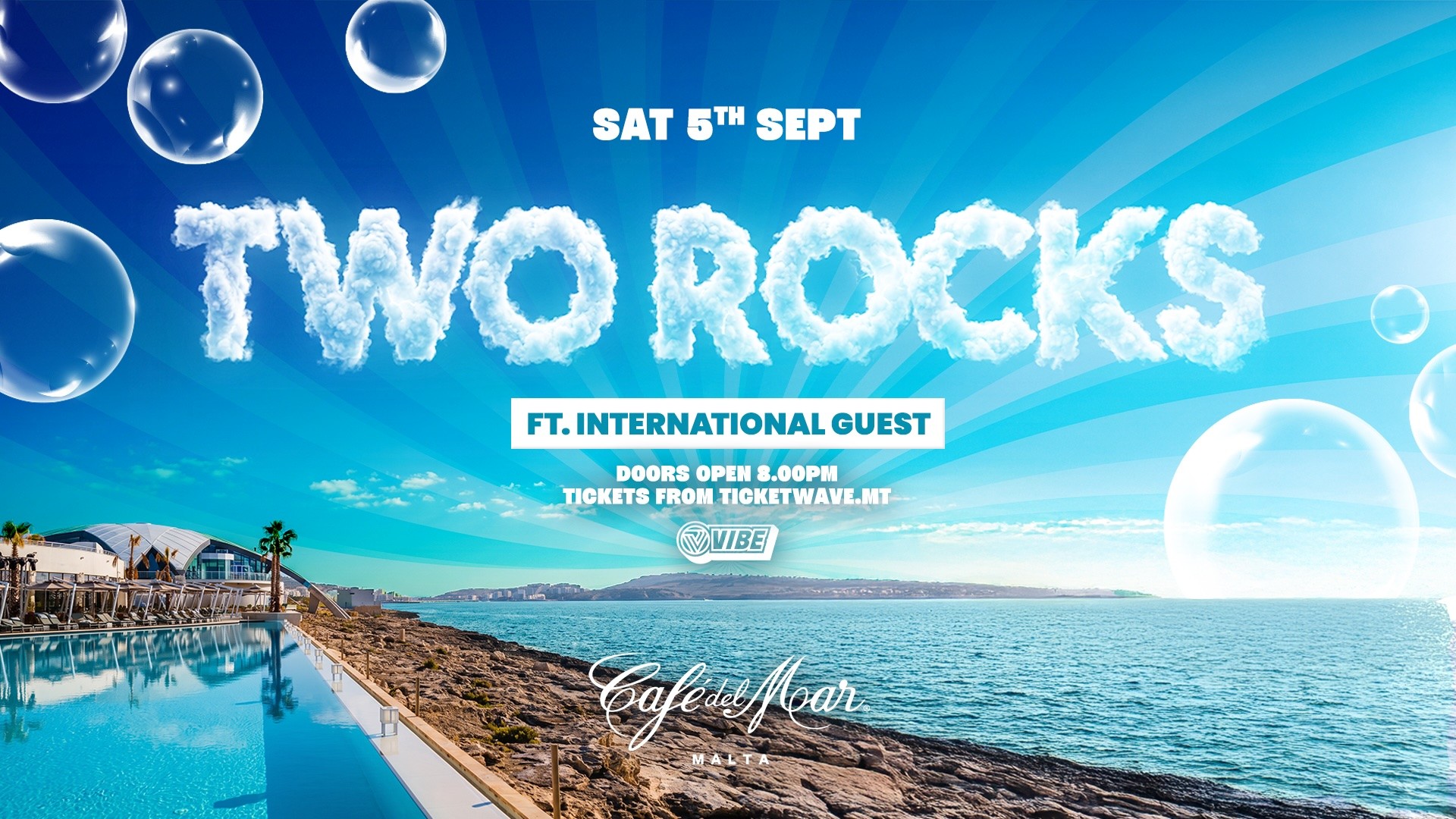 Two Rocks at Café del Mar