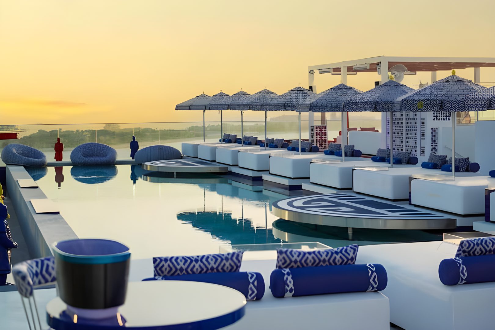 Chinawhite Skypool at Radisson Beach, a rooftop in Dubai, UAE — photo 2