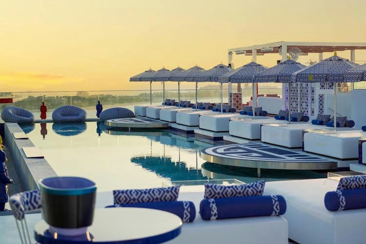 Chinawhite Skypool at Radisson Beach