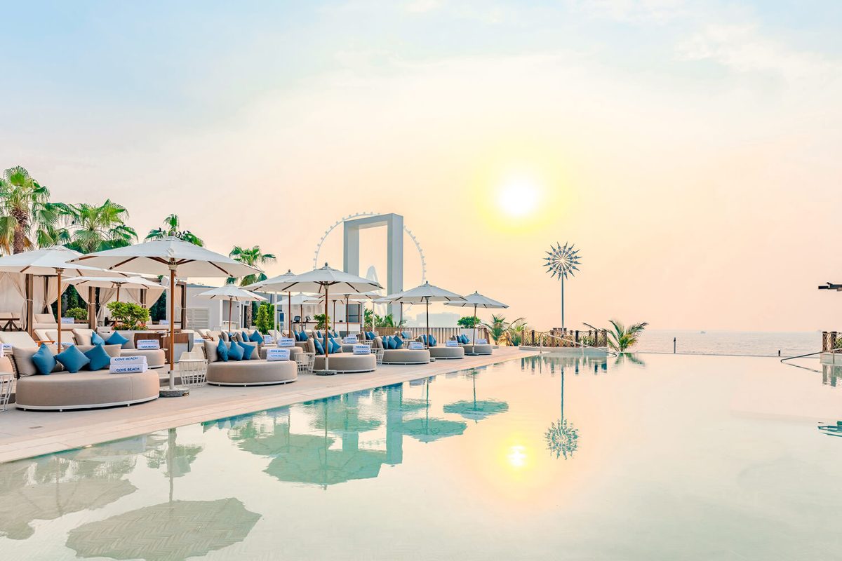 Cove Beach, a beach club in Dubai, UAE — photo 1
