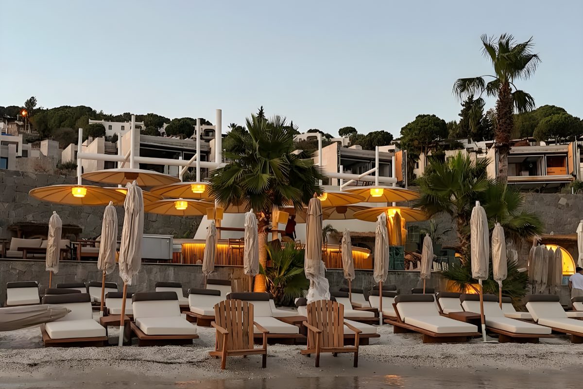 Coze, a beach club in Bodrum, Turkey — photo 1