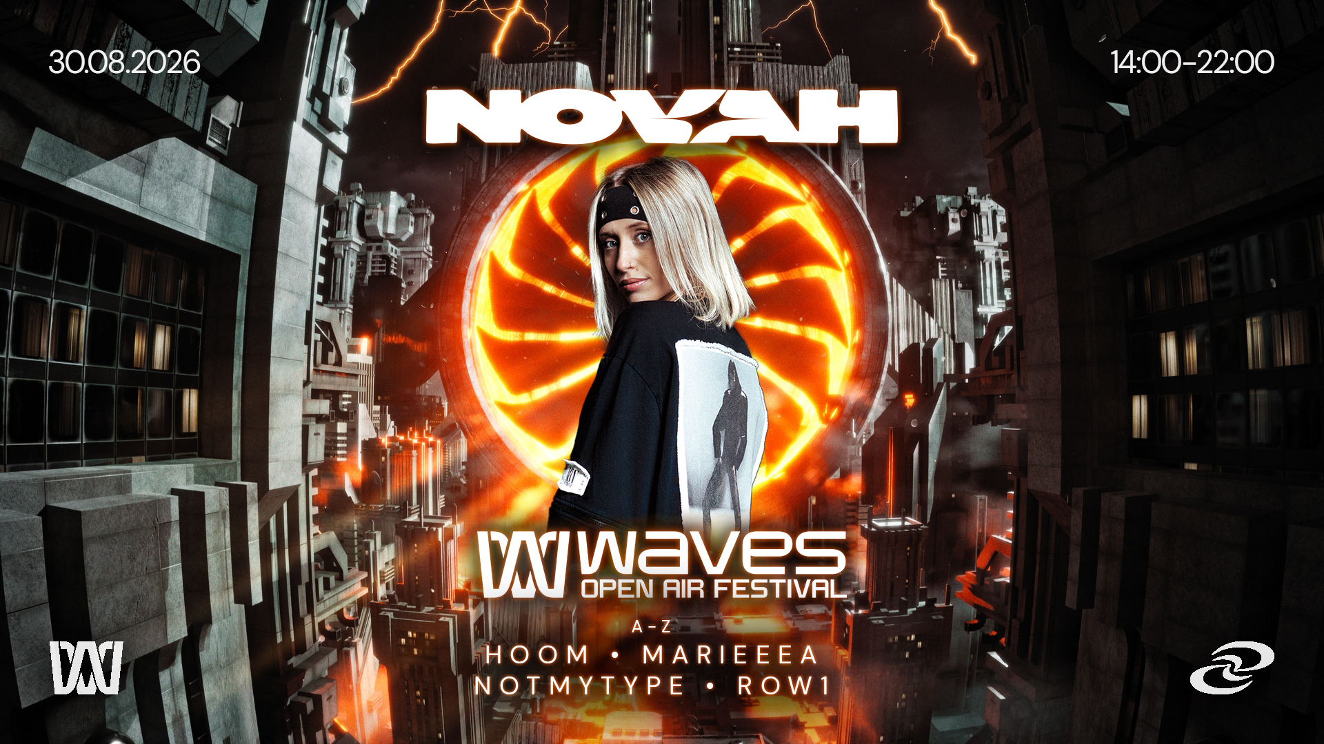 WAVES OPEN AIR HAMBURG W/ NOVAH - SUPPORTED BY SECTOR