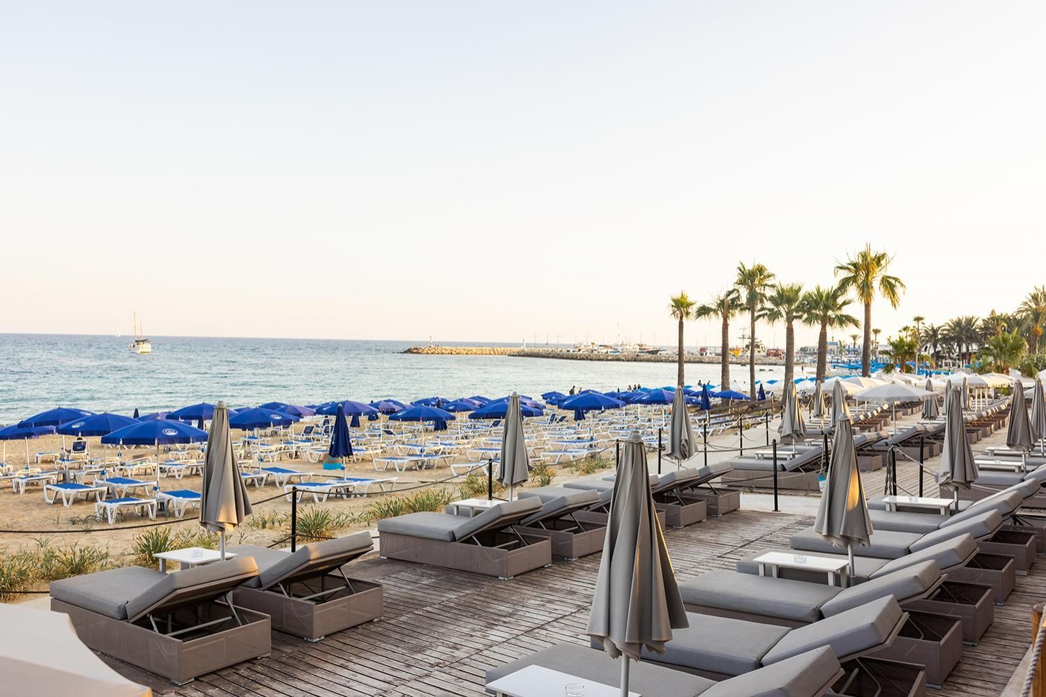 Kaliva On The Beach, a beach club in Ayia Napa, Cyprus