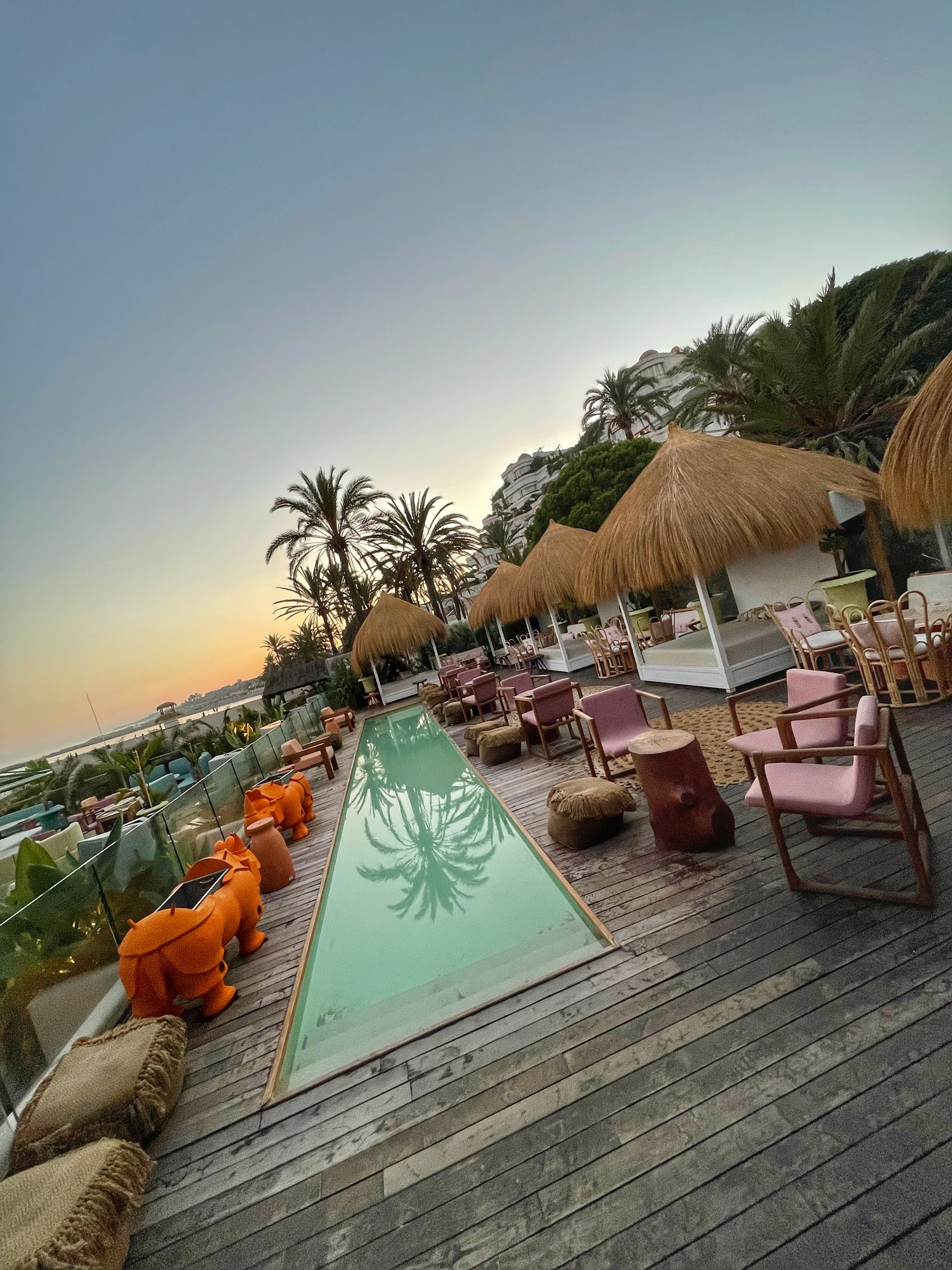 Kova, a beach club in Marbella, Spain — photo 1