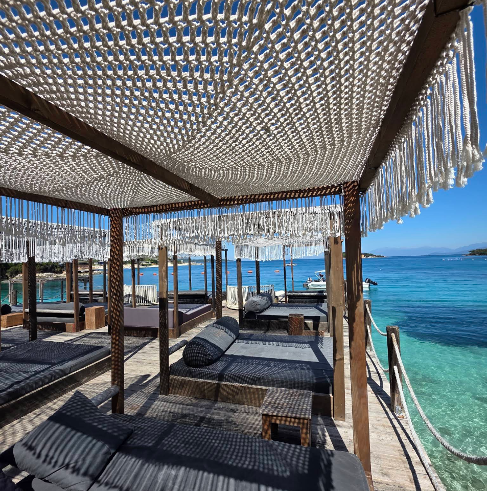 Kuga Beach Club, a beach club in Ksamil, Albania — photo 1