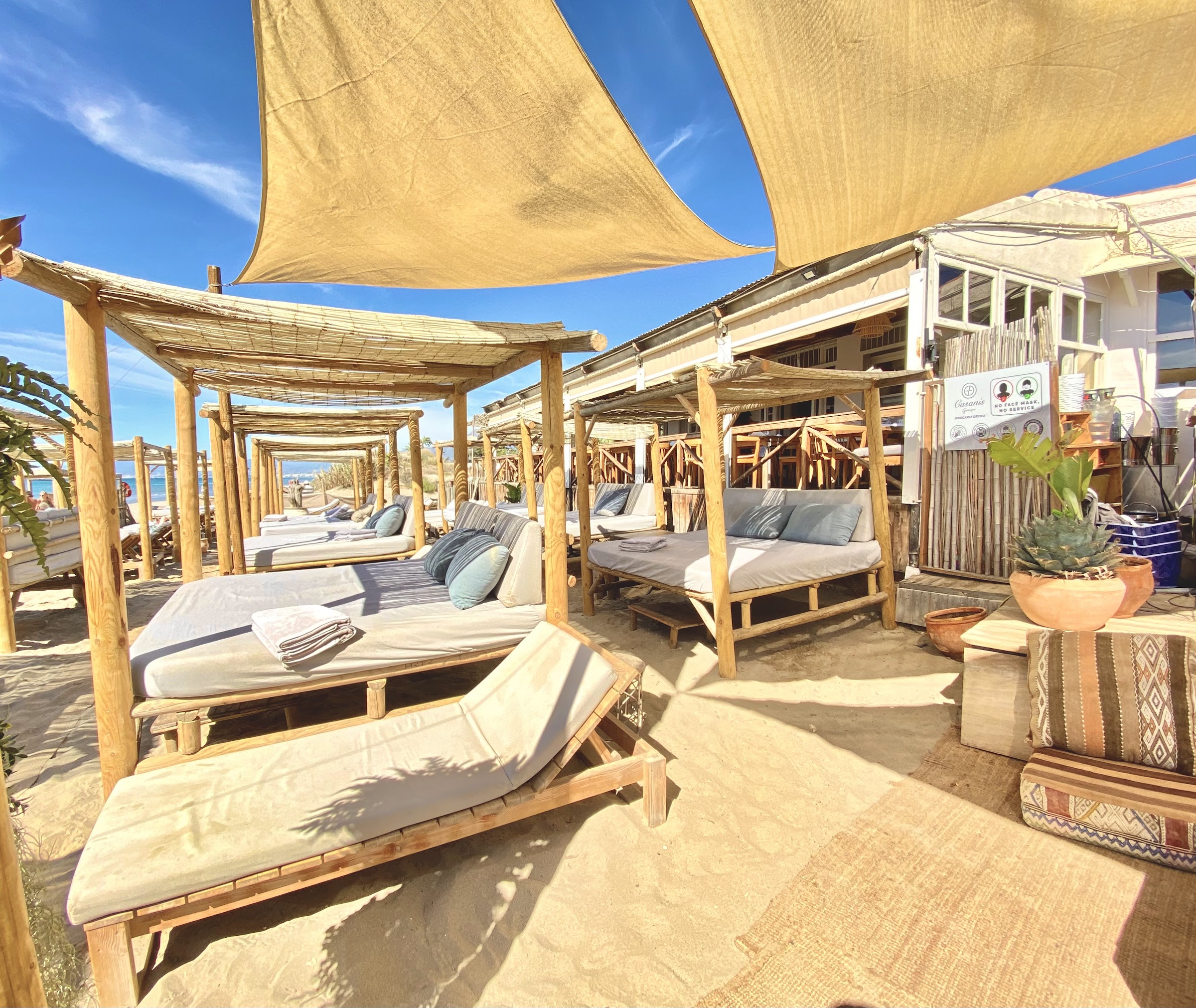 La Plage Casanis, a beach club in Marbella, Spain — photo 2