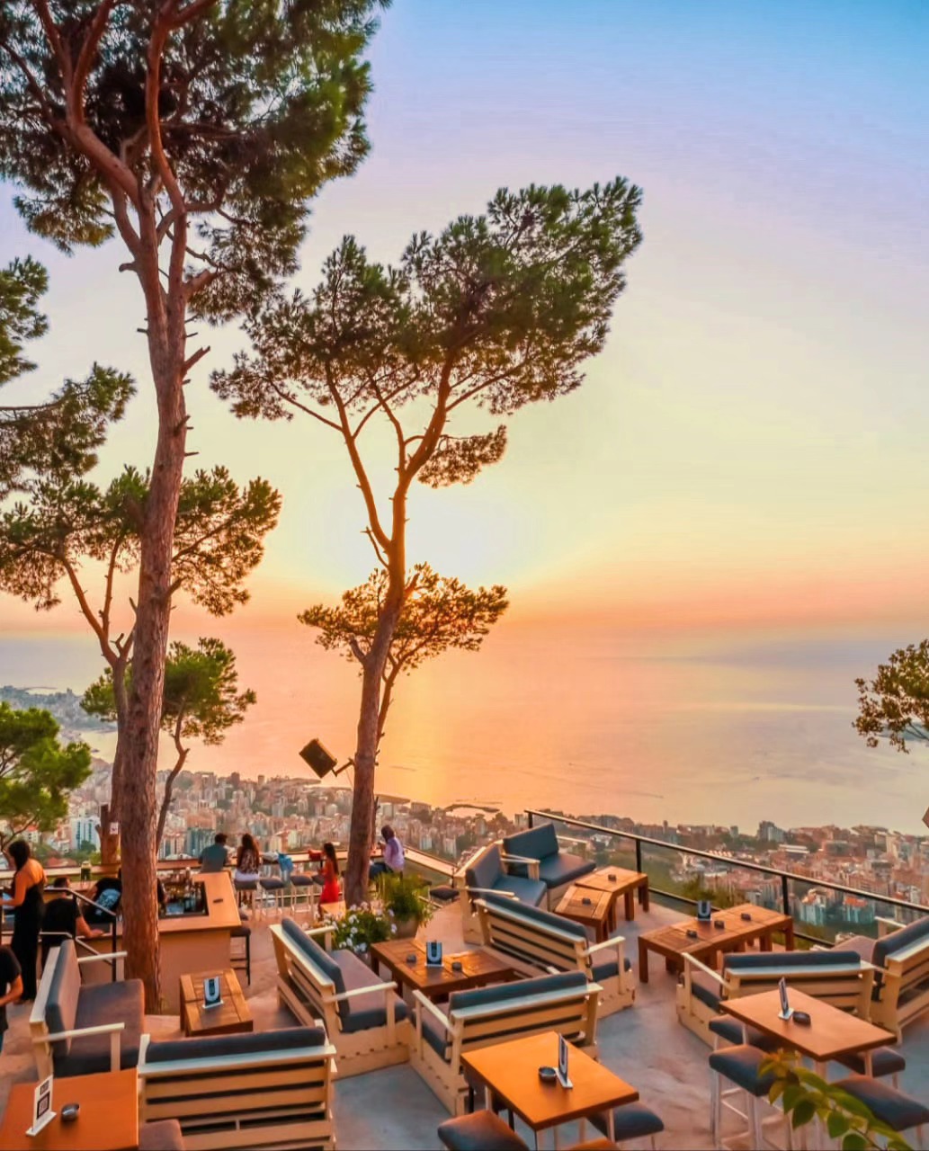 Nest Rooftop, a restaurant in Jounieh, Lebanon