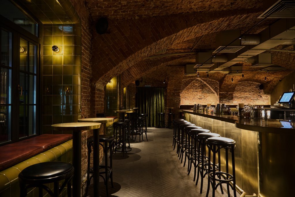 Orthodox, a bar in St. Petersburg, Russia