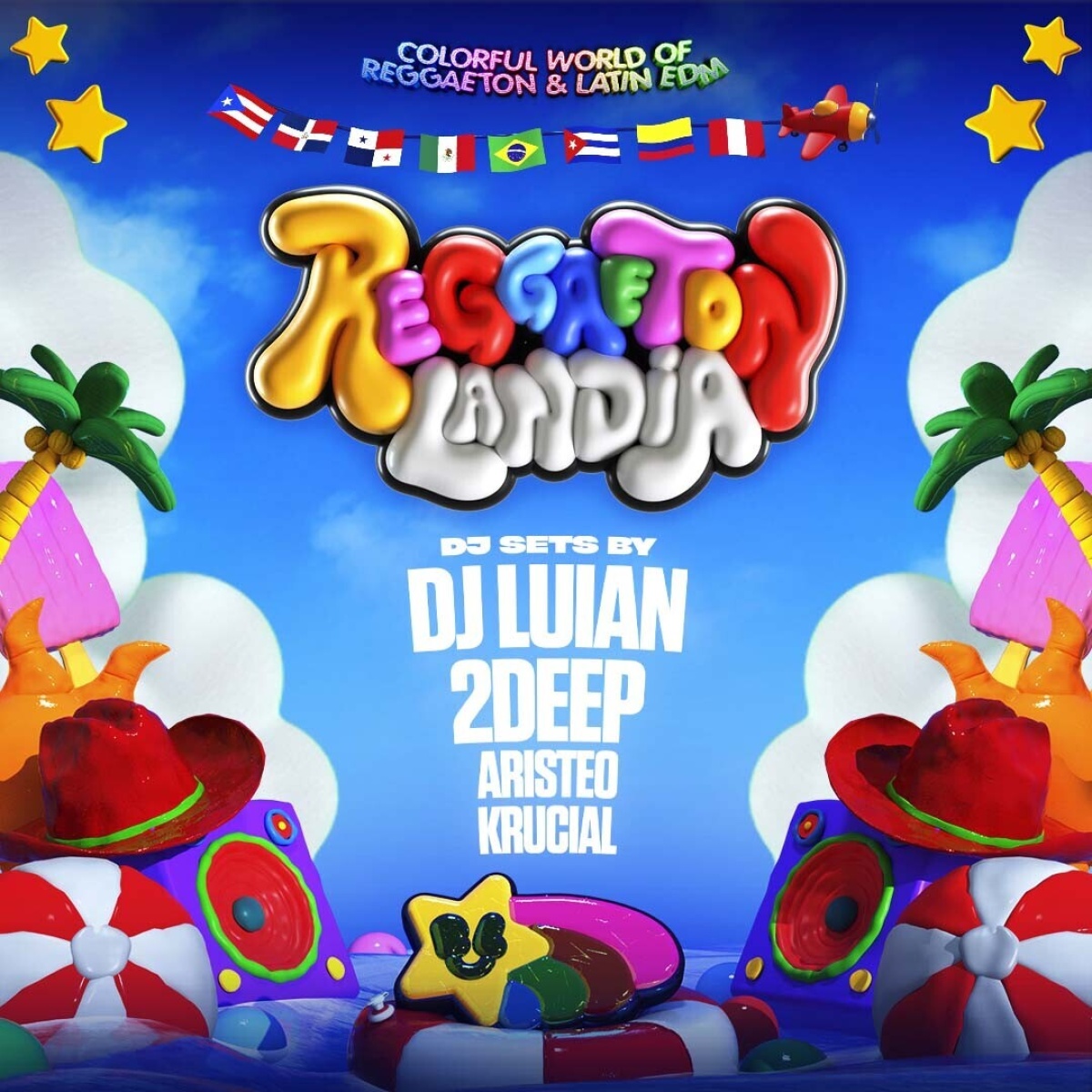 Reggaetonlandia w/ DJ Luian, 2Deep, Aristeo, Krucial