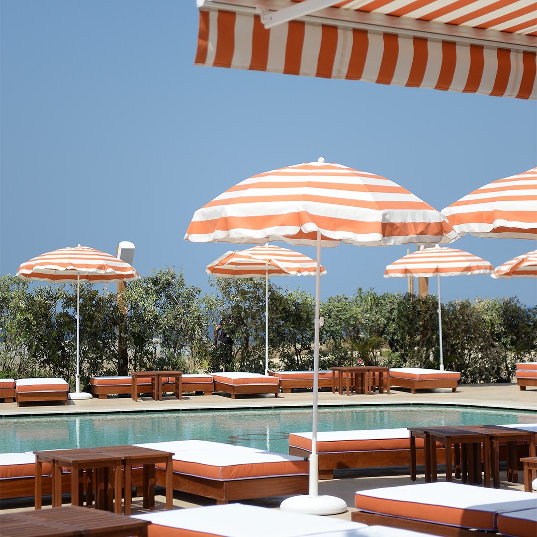 Parasol, a beach club in Beirut, Lebanon