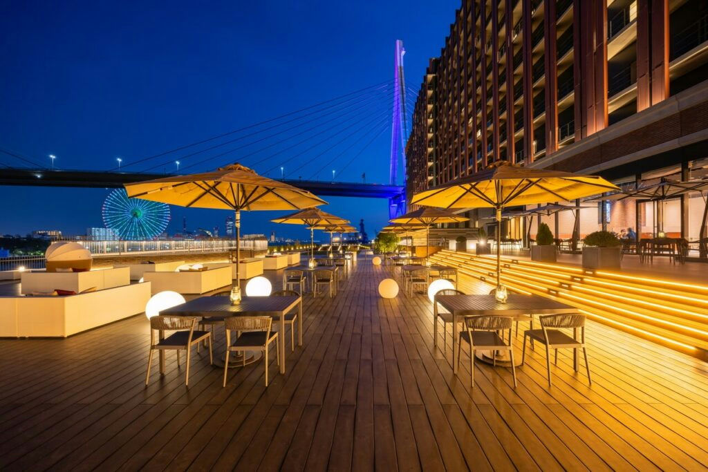 Terrace at The Liber Hotel 