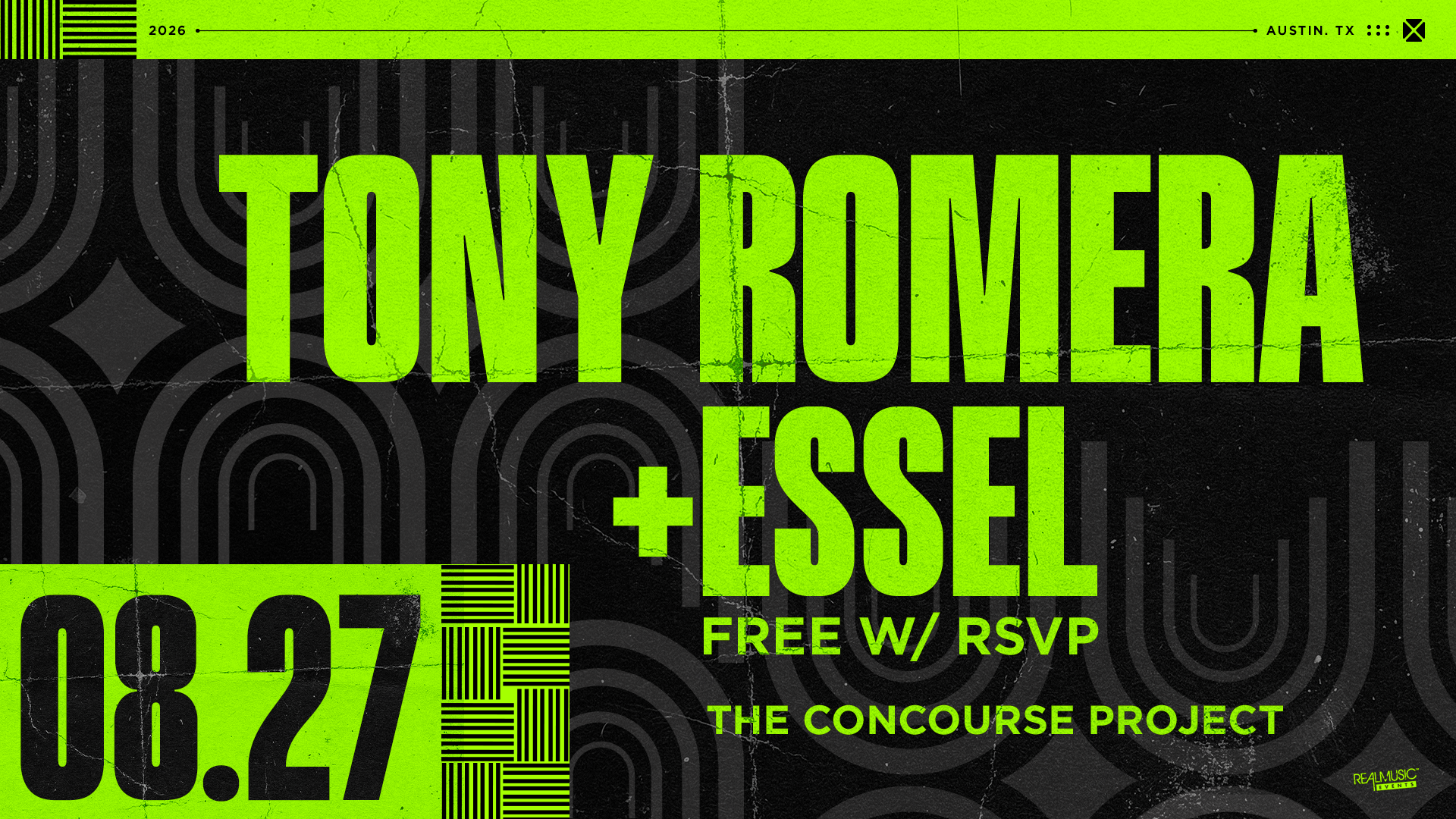 Tony Romera + ESSEL at The Concourse Project