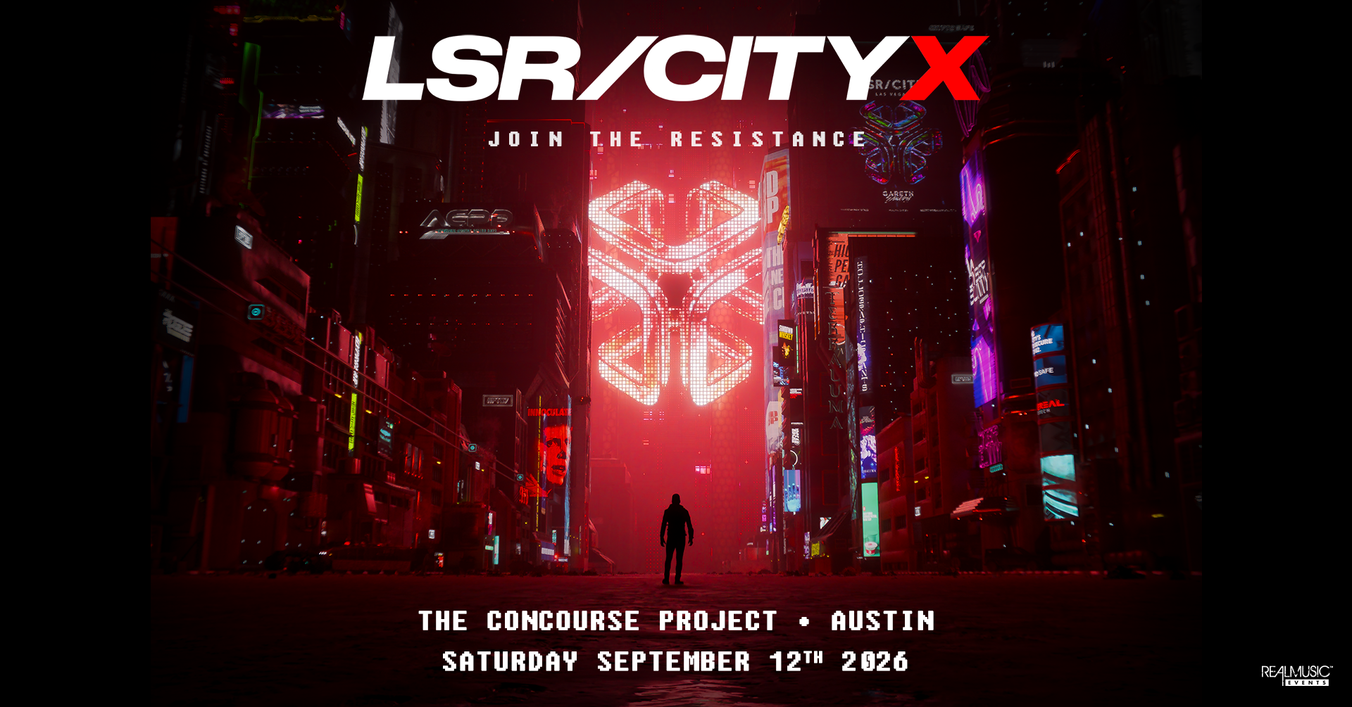 LSR/CITY X by Gareth Emery at The Concourse Project