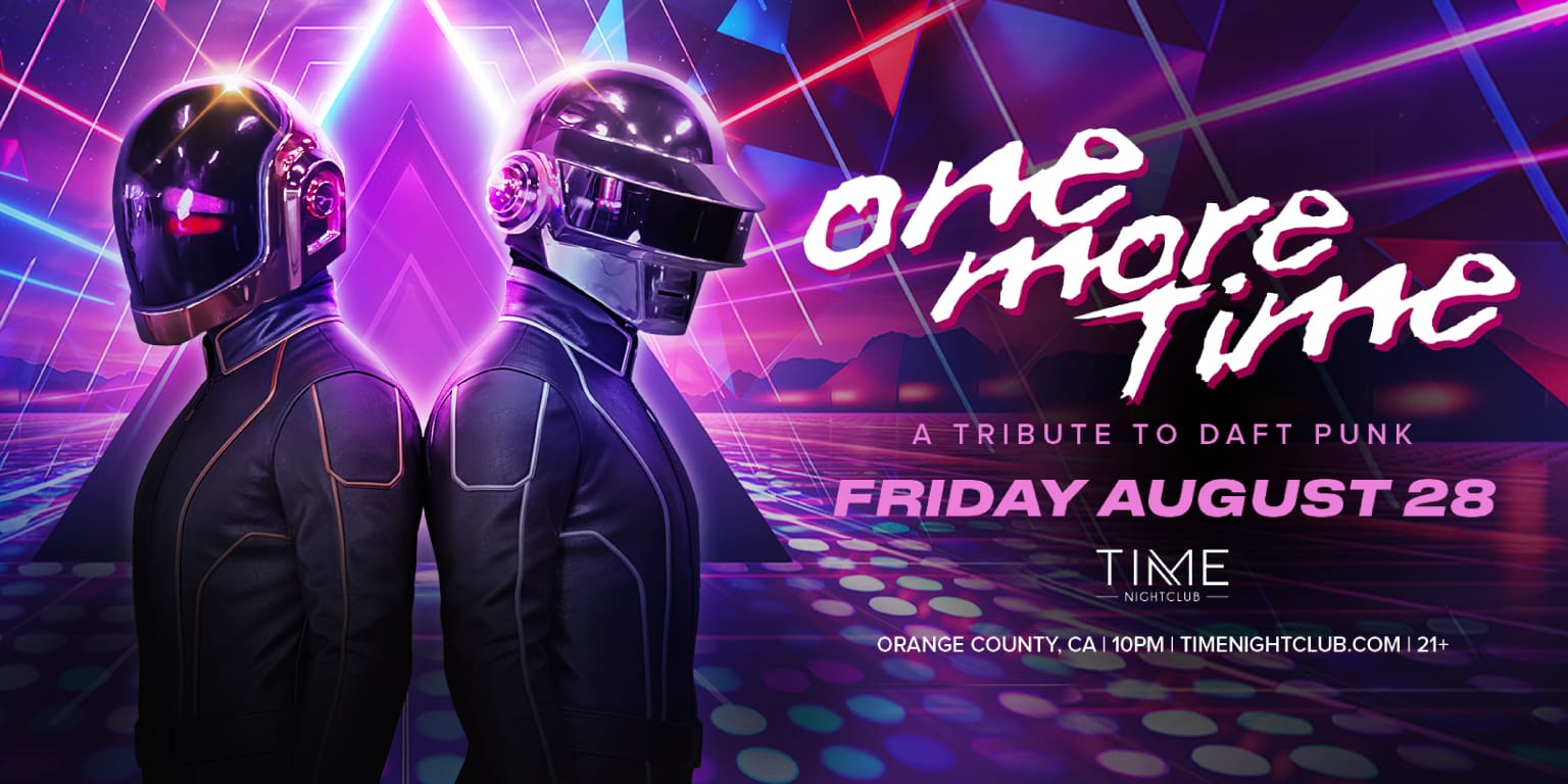 ONE MORE TIME: A Tribute Party to Daft Punk