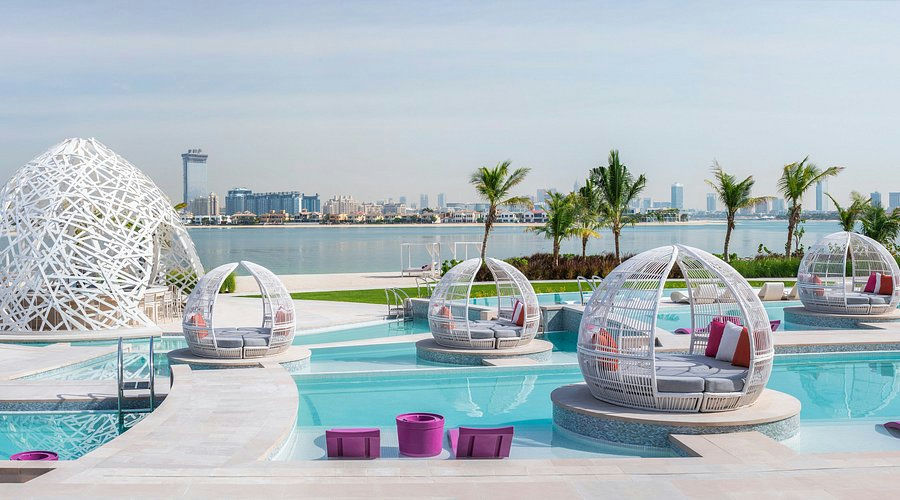 Wet Deck at W Dubai, a beach club in Dubai, UAE — photo 2