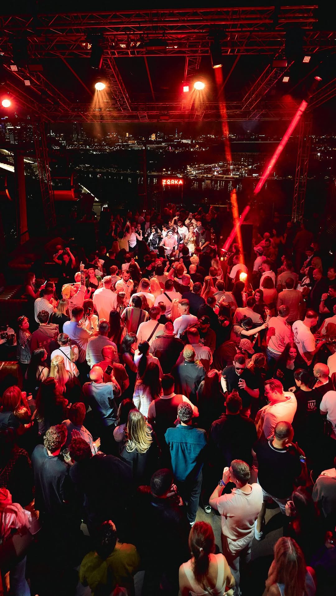 Zorka, a night club in Moscow, Russia